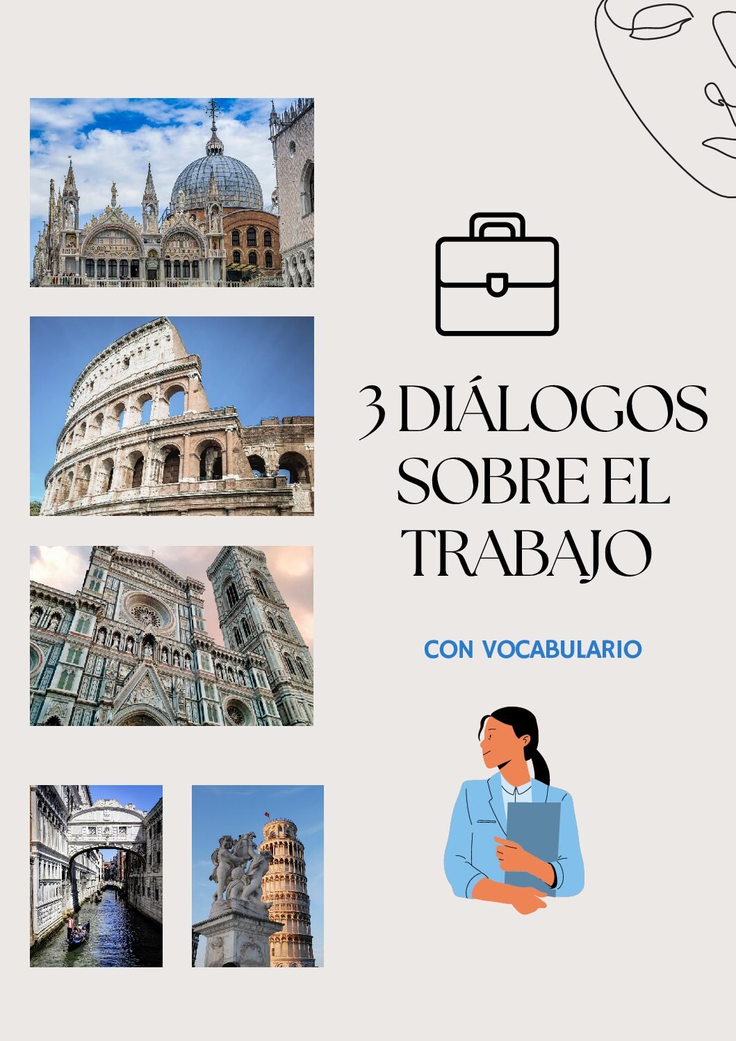 3 dialoghi sul lavoro+ vocabolario